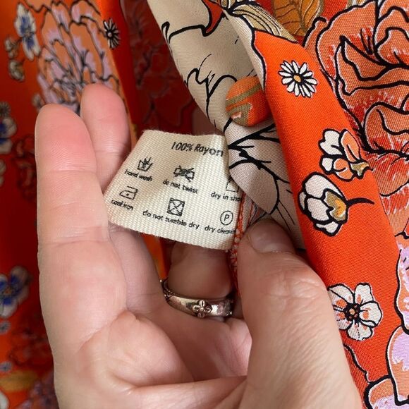 Forsoul The Label Rayon Button Down Blouse, XS - Picture 5 of 5